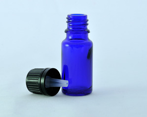 10ml Blue Glass Bottle